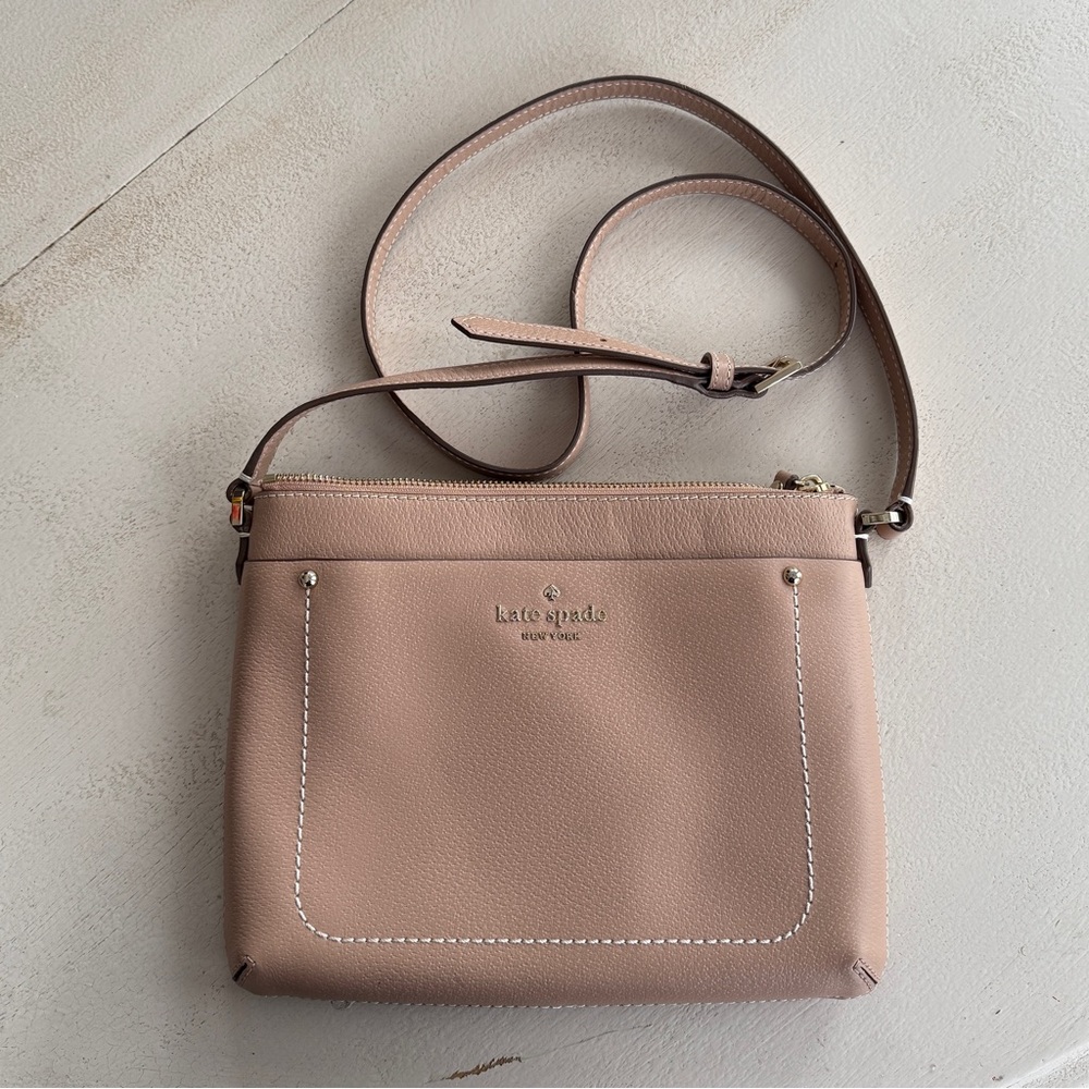 Kate Spade Beige Crossbody Bag